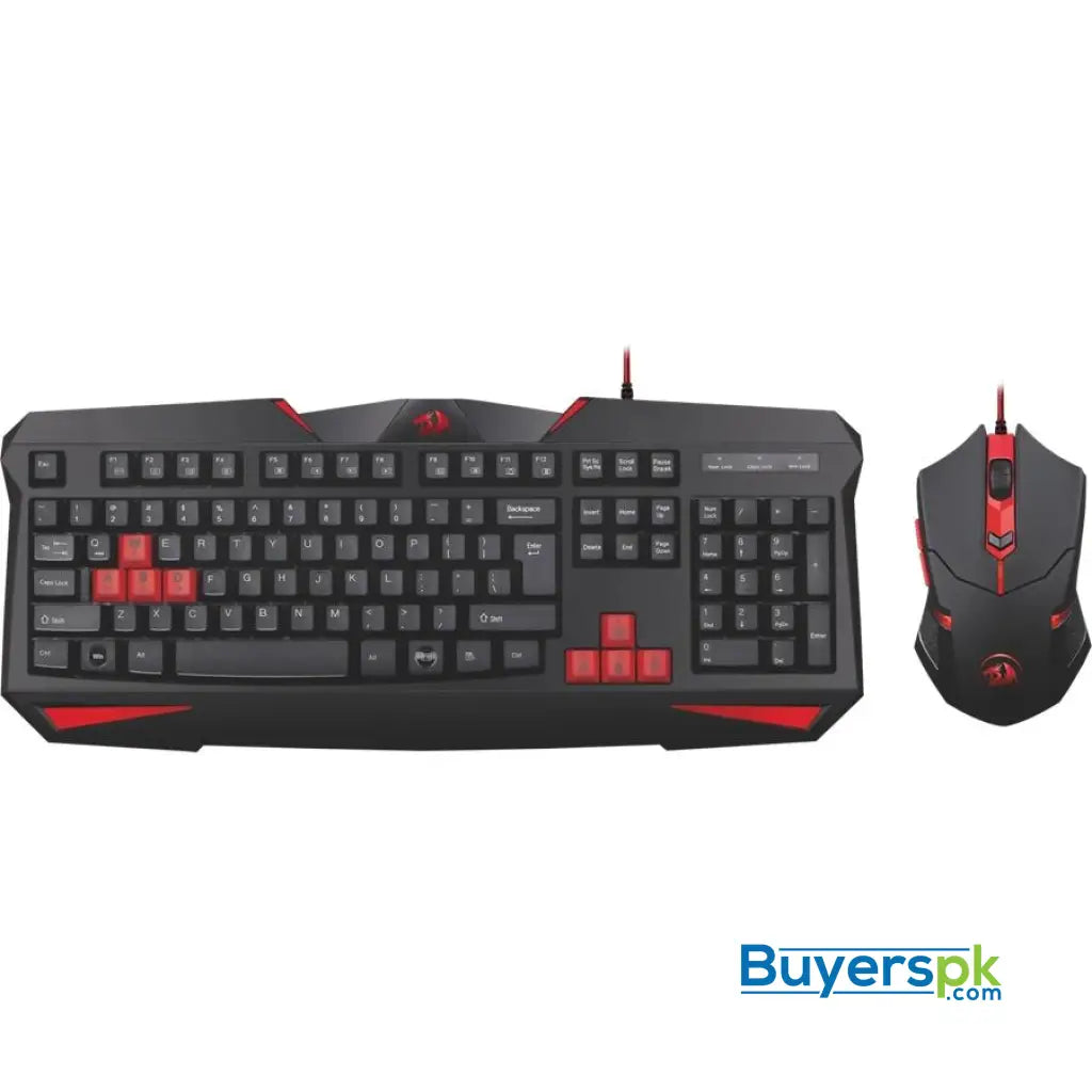 Redragon S101-2 Vajra Gaming Keyboard and Centrophorus Mouse M601 Combo - Price in Pakistan Redragon S101-2 Vajra Gaming Keyboard and Centrophorus Mouse M601 Combo - Price in Pakistan